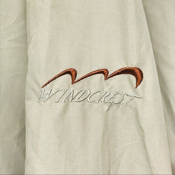 Cabela's Outdoor Gear Windcrest Sz M V Neck Pullover Windbreaker Golf Jacket NWT - Picture 2 of 9